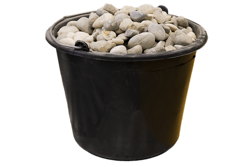 Bucketful of stones
