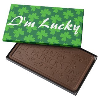 I’m Lucky Clover Milk Chocolate Bar