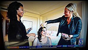 Lisa Niver getting glamorous with Glamsquad