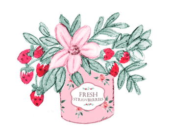 fresh strawberries