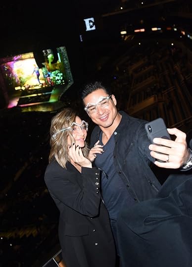 Mario and Courtney Lopez Attend the Sandals Resorts Private Event in the Hyde Lounge inside Staples Center at the Elton John Farewell Concert
