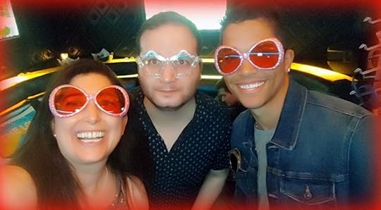Lisa Niver, Joe Siyam and Brandon Manzonelli with Sandals Resorts at Hyde Lounge