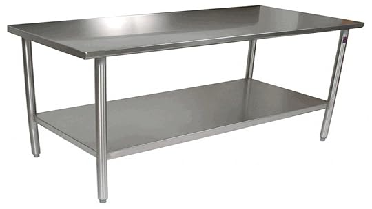 Outdoor Stainless Prep island Kitchen Work Tables and Outdoor Kitchen Work Table