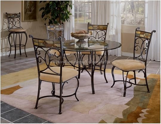 Best Glass Round Dining Table Set Contemporary Parabellum Round Kitchen Table with 4 Chairs