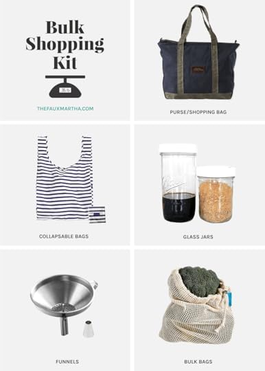 Bulk Shopping Kit tools from the faux martha