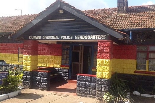 AFRICA'S GREATEST UNSOLVED MURDERS: The colorful Kilimani Police Station, slated to be replaced with a modern, larger facility (Photo: The Star, Kenya)