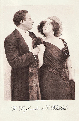 Else Fröhlich and Waldemar Psylander