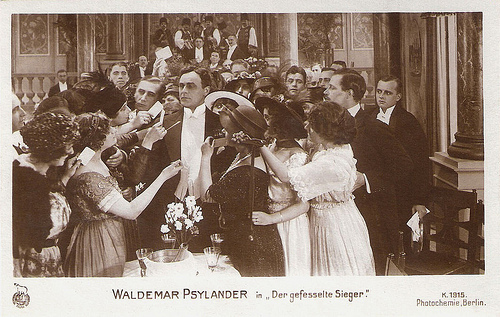 Valdemar Psilander in Hvorledes jeg kom til filmen (1919)