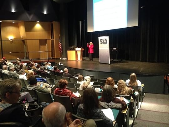 Carrie Stuart Parks delivers the keynote address