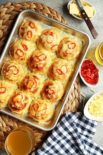 Chili and Cheese Buttery Biscuits