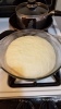 Risen bread dough