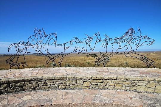 Indian Memorial at Little Bighorn Battlefield National Monument