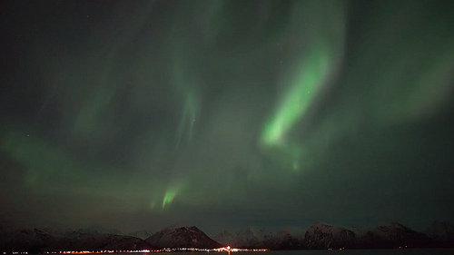 A Magic Aurora Dance