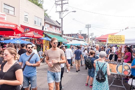 PEDESTRIAN SUNDAY IN KENSINGTON MARKET