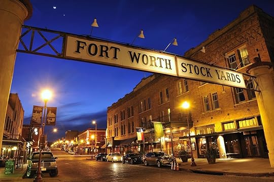 Banner at Fort Worth Historical Stockyards District