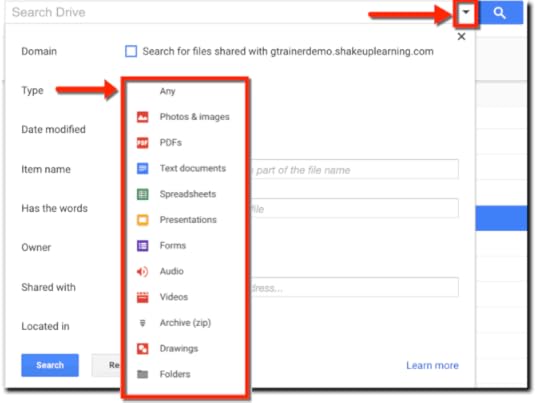 Search by File Type