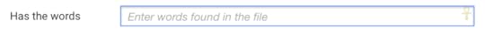 Search by Terms
