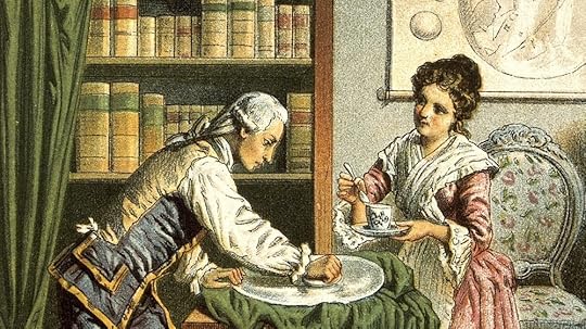 William and Caroline Herschel, though I suspect mirror grinding and tea drinking really don’t mix