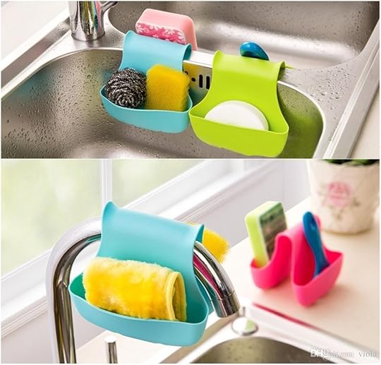 Großhandel Heißer Verkauf Doppel Waschbecken Caddy Küche Werkzeug Kitchen Sink soap and Sponge Holder