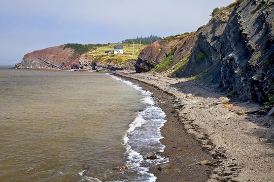 Bay of Fundy, at Joggins, Nova Scotia, Canada