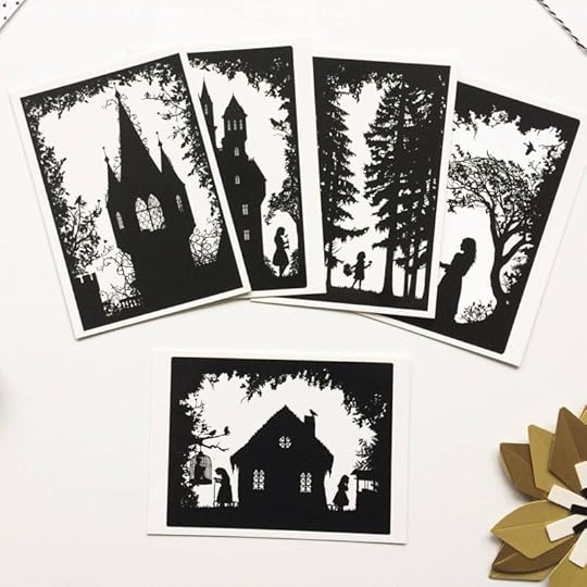 Fairy Tale cards by Laura Barrett