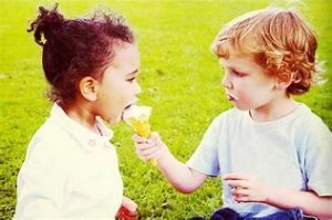 Kindness - Boy & Girl Ice Cream
