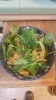 Kale salad with olives and oranges