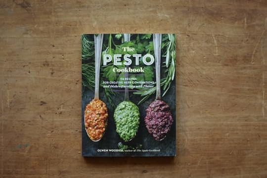 The cover of The Pesto Cookbook by Olwen Woodier
