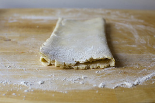 folded for extra flaky layers