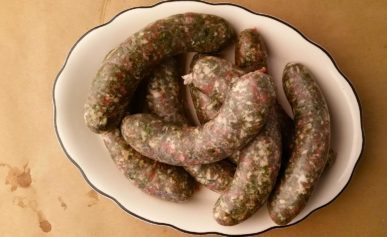 green chorizo recipe