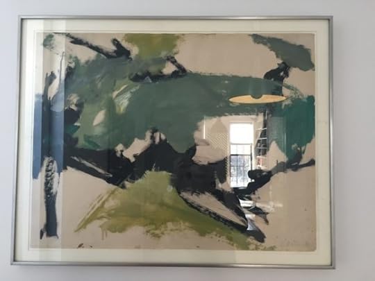 abstract painting by Earle Olsen (1960)