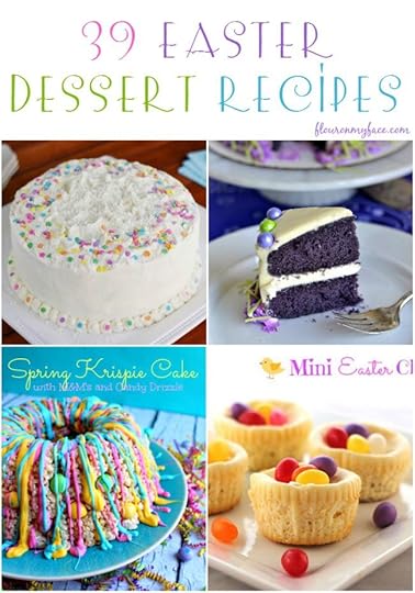 39 Easter Dessert Recipes via flouronmyface.com