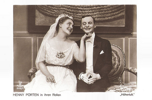 Henny Porten and Reinhold Schünzel in Höhenluft