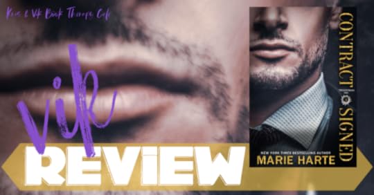 REVIEW: CONTRACT SIGNED by Marie Harte