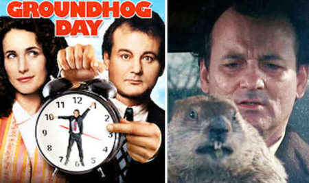 Controlling idea in Groundhog Day
