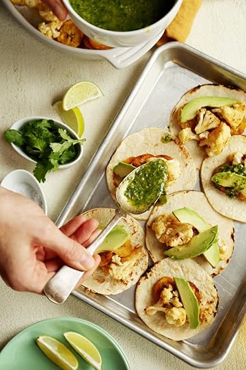 Roasted Cauliflower and Plantain Tacos