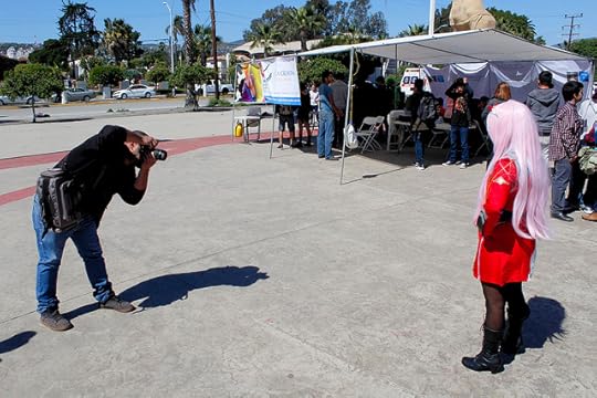 Fotografiando a una cosplayer