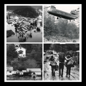 images of 1986 Russian River flood