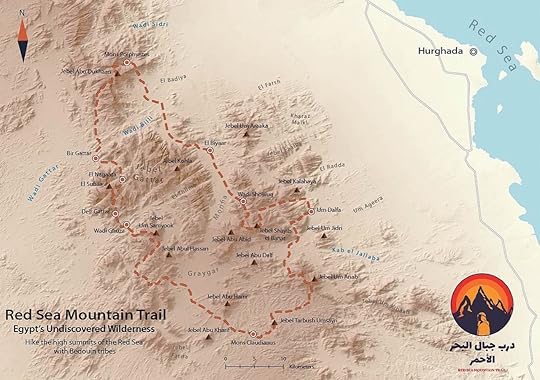 Red Sea Mountain Trail map