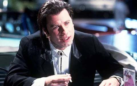 John Travolta in Pulp Fiction