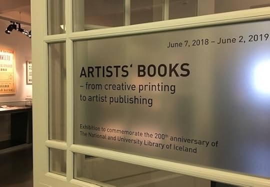 Artist's book exhibit at Culture House, Reykjavik