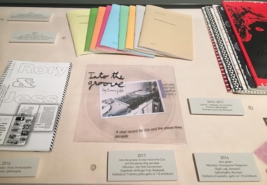 Artist's book exhibit at culture house, Reykjavik