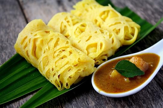 Roti jala, traditional Malaysian cake