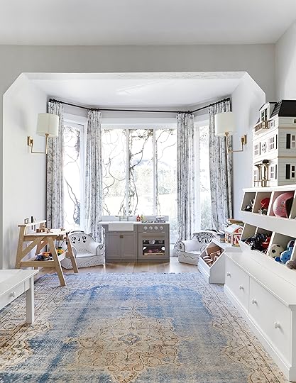 Kid Safe Vintage Sophisticated Rug Playroom