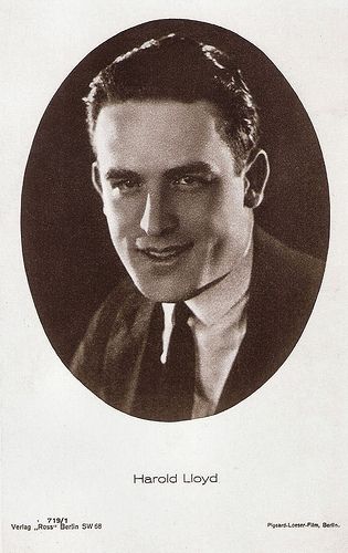 Harold Lloyd (without glasses)
