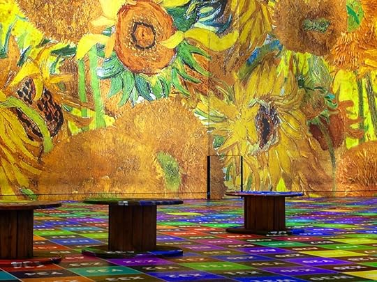Van Gogh exhibit at Atelier des Lumieres, Paris