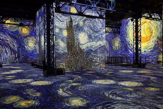Van Gogh exhibit at Atelier des Lumieres, Paris