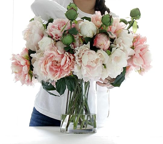 Emily Henderson Faux Florals Peonies