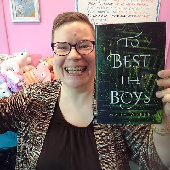 Look what just arrived! TO BEST THE BOYS by Mary Weber, a smart, strong-girl #YAlit fantasy that also includes neurodiverse characters. I’m excited to dive in! (After I finish CROWN OF FEATHERS which I am still loving.) Yay to strong-girl characters!<br />@maryweberauthor<br /><br />#tobesttheboys #maryweber #yafantasy #yafantasybooks #yaliterature #yabookrecommendations #bookrecs<br />#cherylrainfield #YAwriter #LGBTQwriter #booknerd #bookworm #ireadYA #survivor #feminist