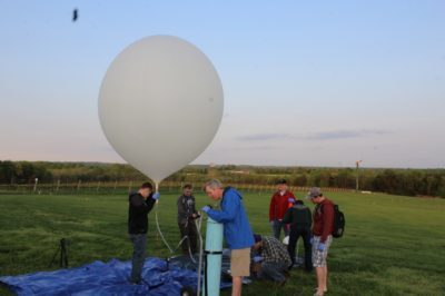 fully inflated balloon